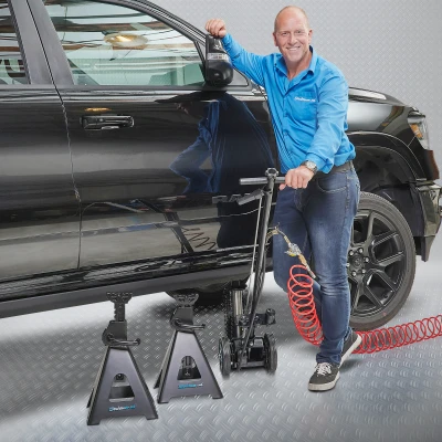 Afbeelding van Krik 22 ton met set assteunen 12