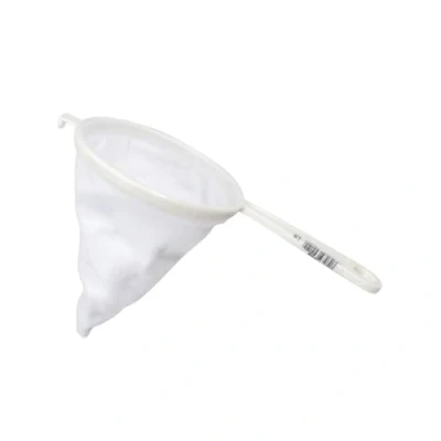 Afbeelding van Strainer Wit Plastic Franela Ø 12 cm (24 Stuks)