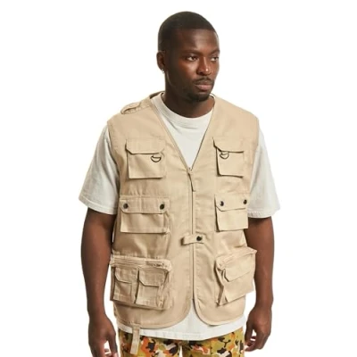 Afbeelding van Brandit Bodywarmer, Heren, Maat: XXL, Beige