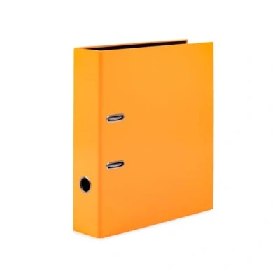 Afbeelding van HERMA 20064 A4 neon oranje, 7 cm breed, motief ordner van karton met binnenprint voor school en kantoor, stabiele ringband, jongens meisjes