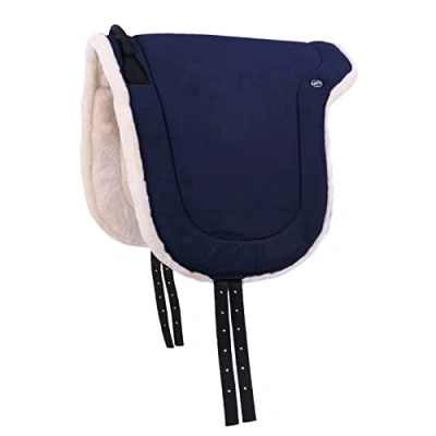 Afbeelding van QHP Bareback pad Navy Pony