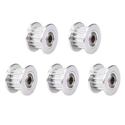 Afbeelding van WINSINN GT2 5 stuks katrollen 16 tanden, 3 mm boring, 6 breed, aluminium, voor 3D printers