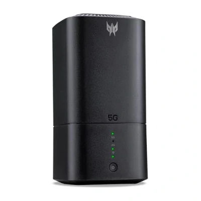 Afbeelding van Acer Predator Connect X5 5G draadloze router Gigabit Ethernet Dual band (2.4 GHz / 5 GHz) Zwart