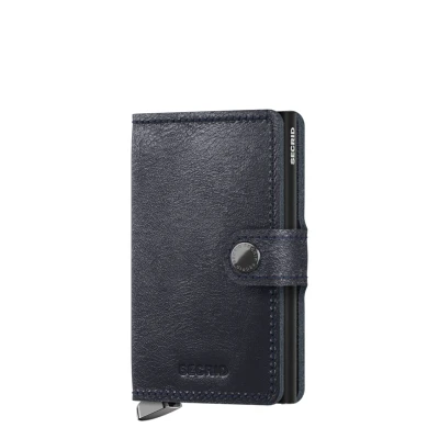 Afbeelding van Secrid Miniwallet Premium Basco navy Dames portemonnee