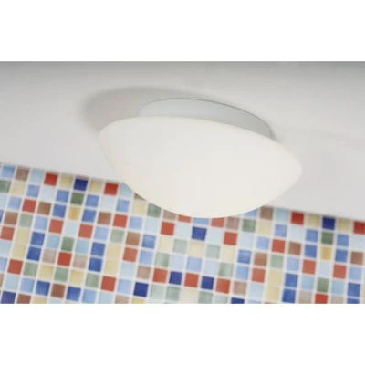 Afbeelding van Nordlux Ufo Maxi 25626001 Plafondlamp voor badkamer 80 W Wit