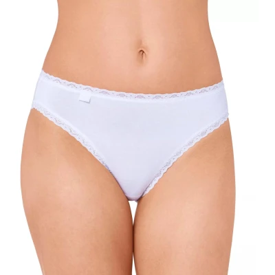 Afbeelding van Sloggi 24/7 Cotton Lace Tai Dames Slip Wit Maat 44