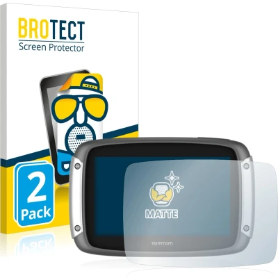 Afbeelding van BROTECT Screenprotector voor TomTom Rider 400 Folie Beschermfolie matte (2 Stuks)