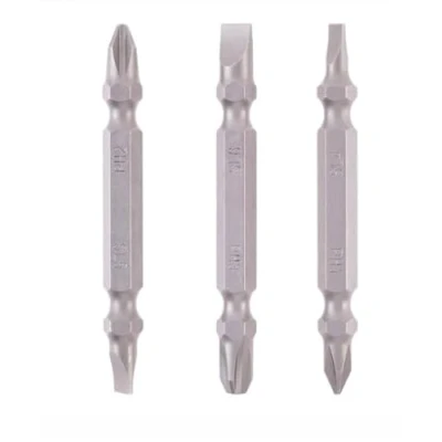 Afbeelding van Einhell 3 stuks PH/SL 65 mm dubbele bits (chroom vanadium, veelzijdige uitgang, E6.3 schacht)