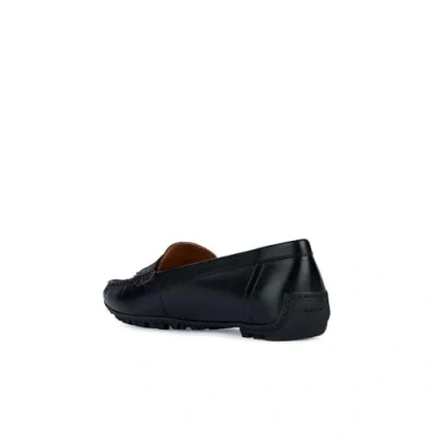 Afbeelding van Geox D Kosmopolis GRIP Mocassins, Dames, Maat: 41, Black Leer