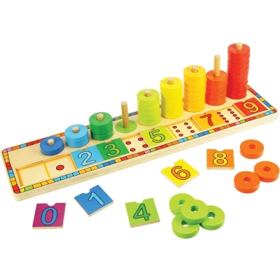 Afbeelding van Leren tellen telraam Green Toys