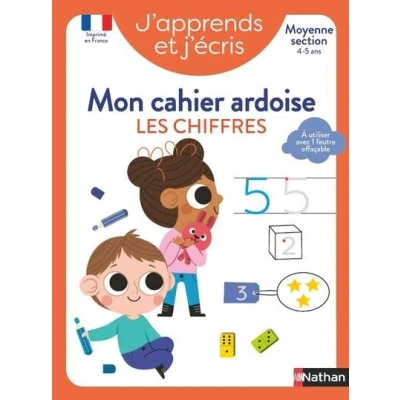 Image de J&#039;apprends et j&#039;écris Mon cahier ardoise Les chiffres MS