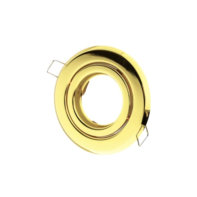 Afbeelding van Inbouwspot, Rond, Kantelbaar, Goud GU5.3 / MR16 Fitting (12V) Standaard
