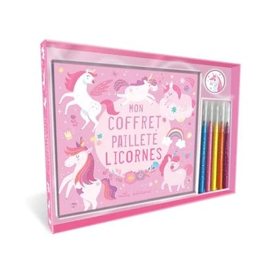 Image de Mon coffret pailleté Licornes