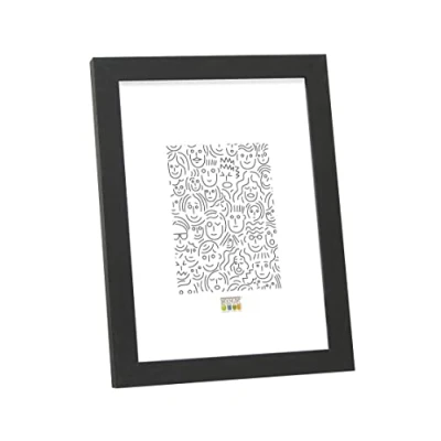 Afbeelding van Deknudt Frames Fotolijst Zwart S44CF2 Voor foto: 10x15 cm