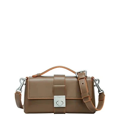 Afbeelding van Liebeskind Berlin Sade Crossbody schouderriem, klein, dames, Praline