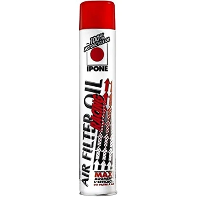 Afbeelding van IPONE Vloeibare luchtfilterolie van schuim voor motorfiets Air Filter Oil Spray 750 ml Eenvoudig aan te brengen