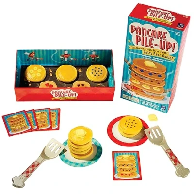 Afbeelding van Pancake Pile Up! Matchende Estafetterace