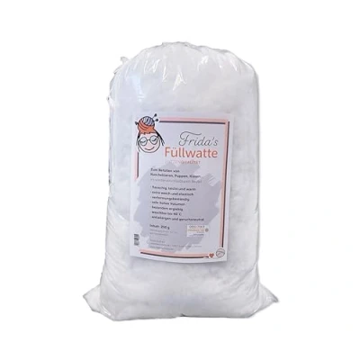 Afbeelding van Frida&#039;s Wollhaus Vulwatten 250 g voor kussenvulling, knutselwatten
