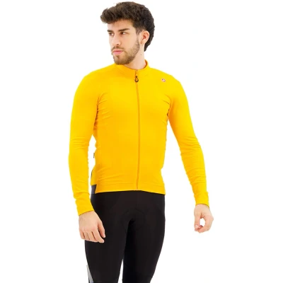 Afbeelding van Trui Castelli Espresso Thermal maat Xl Geel