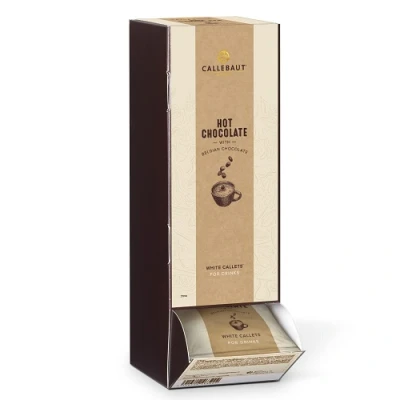 Afbeelding van Callebaut Hot Chocolate callets Wit 35 gram (25x)