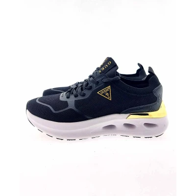 Afbeelding van Guess Solite Sneakers laag, Dames, Maat: 39, Black Textiel