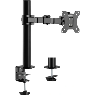 Afbeelding van SpeaKa Professional SP MM 210 Monitorbeugel 1 voudig 43,2 cm (17) 81,3 (32) Zwart In hoogte verstelbaar, Kantelbaar en zwenkbaar, Draaibaar