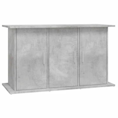 Afbeelding van vidaXL Aquariumstandaard 101x41x58 cm bewerkt hout betongrijs