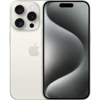 Image de Apple iPhone 15 Pro 512Go Blanc avec Proximus contrat 150 mn + 5000 Mo 4G