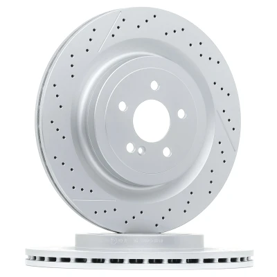 Afbeelding van DELPHI BG9414C Remschijf 360 26 5 Geventileerd, geperforeerd/interne ventilatie Gecoat High carbon Zonder wiellager, ABS sensorring