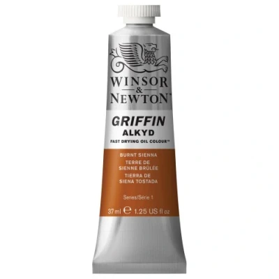 Afbeelding van Winsor &amp; Newton Griffin Alkyd Olieverf 37ML Burnt Sienna 074