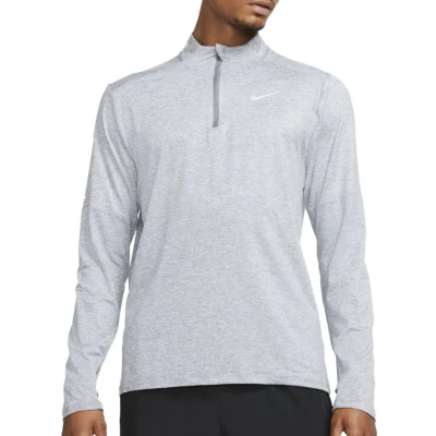 Afbeelding van Nike Performance Longsleeve, Heren, Maat: Small, Smoke grey/grey fog/silver