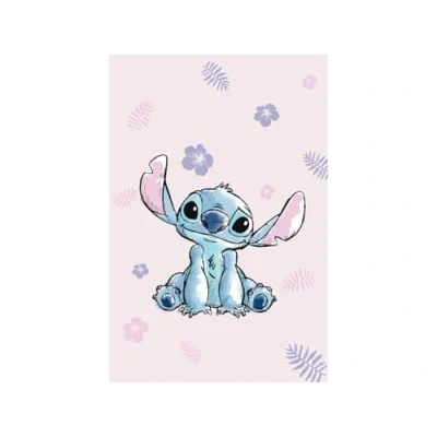 Afbeelding van Disney Lilo &amp; Stitch Fleece deken, Tropical Flower 100 x 150 cm Polyester