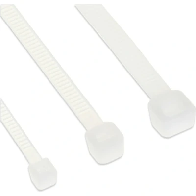 Afbeelding van InLine Tie wraps 370 x 3,6mm 100 stuks Wit