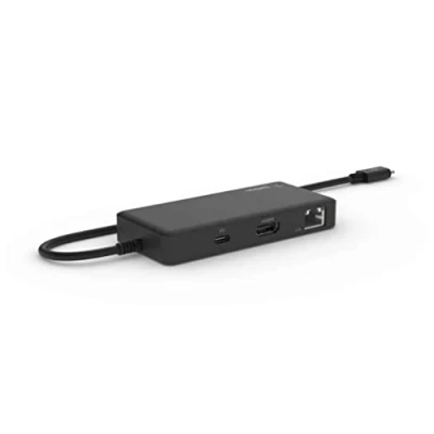 Image de Adaptateur USB C Belkin multiport 5 en 1 Noir