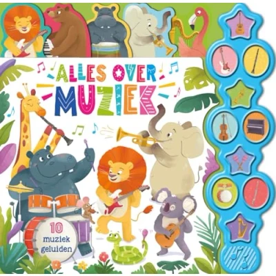 Afbeelding van Overige Merken Geluidenboek Alles Over Muziek