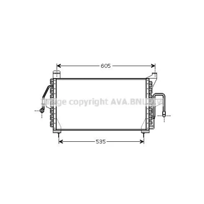 Afbeelding van Ava Cooling Radiateur DWA2073