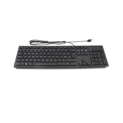 Afbeelding van Dell KB216, bekabeld, multimedia toetsenbord, UK (QWERTY), zwart