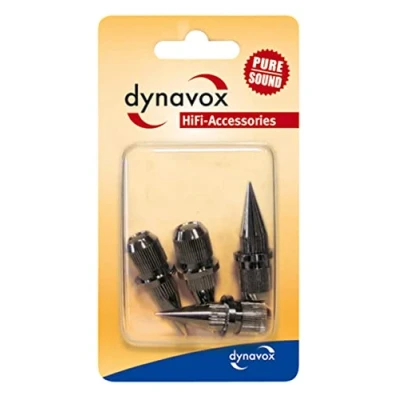 Afbeelding van Dynavox Speaker Spikes Black 4 pcs.
