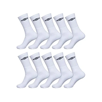 Afbeelding van Umbro Umb/1/Tenx10 Herensokken, Wit.