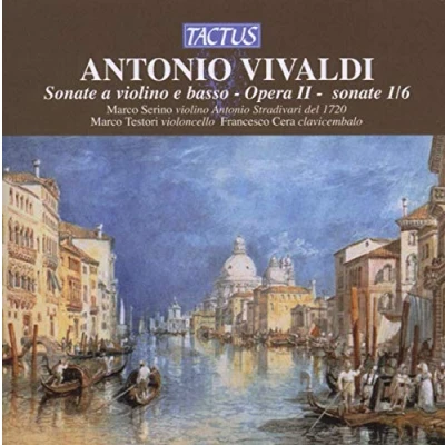 Afbeelding van Marco Serino Francesco Cera Sonate A Violino E Basso Opera II (CD)