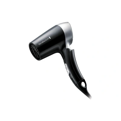 Image de Remington Seche cheveux 1400 watts 2 niveaux de chauffe noir/argent D2400