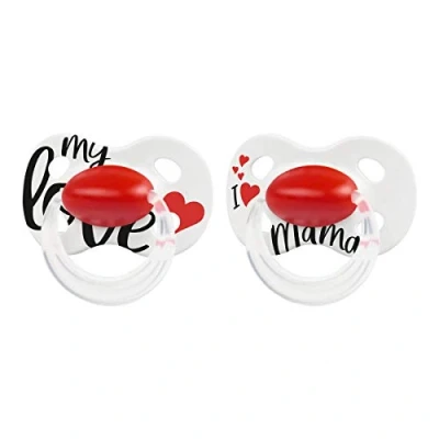 Afbeelding van Medela Baby Fopspeen Original Hoge acceptatie orthdontisch ergonomische vorm Signature Love Mama 18+ maanden 2 stuks