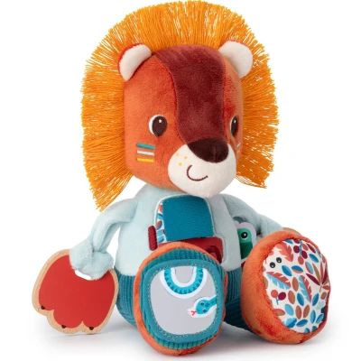 Afbeelding van Lilliputiens activiteitenknuffel leeuw jack 26 cm