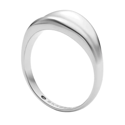 Afbeelding van Skagen dames Anja Pebbles ring SKJ1850040 in de kleur Zilver, maat: Maat 52 16,5 mm