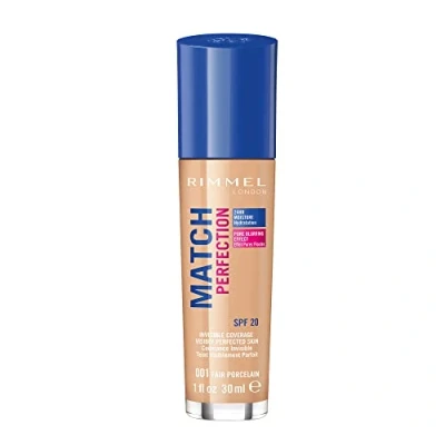 Afbeelding van 1+1 gratis: Rimmel Match Perfection Foundation Fair Porcelain 1 30 ml