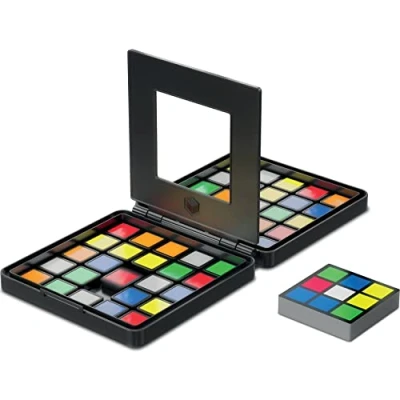 Afbeelding van Rubik&#039;s Race versie kleurrijk puzzelspel klassiek bordspel 3 x ultieme strategie van aangezicht tot spel voor 2 spelers gemakkelijk te vervoeren 6063172 speelgoed