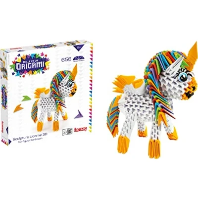 Afbeelding van Vaardigheidsspel met Papier Lansay Unicorn 3D