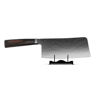 Afbeelding van Shinrai Japan Damascus Print Chinees Koksmes 18 cm