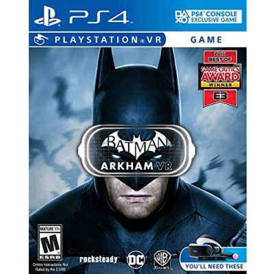 Afbeelding van Batman Arkham VR PS4 Engelstalige hoes