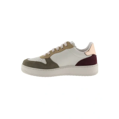 Afbeelding van Victoria Shoes Madrid Sneakers laag, Dames, Maat: 41, Kaki Kunststof